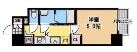 エスリード京橋グレイスの間取り画像