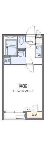 クレイノシャルムZENの間取り画像