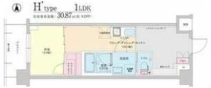 Re-be東三国の間取り画像