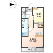 スカイピアJMの間取り画像