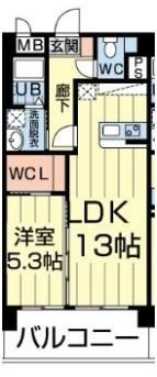 マーベラス近見の間取り画像