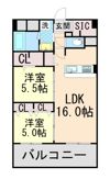 エクセルハイム東灘の間取り画像