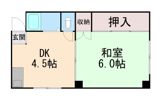 川富マンションの間取り画像