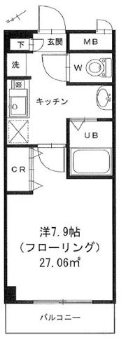 ロイヤルハウス吉祥寺203号の間取り画像