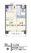 ノブレ梅北の間取り画像