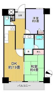 ファミールタワープラザ岡山イーストタワーの間取り画像