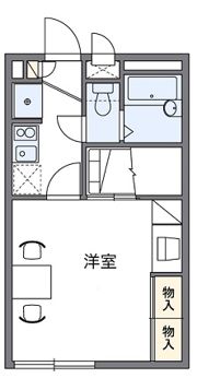 レオパレスファーム オイカワの間取り画像