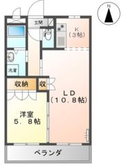 フェリスタスの間取り画像