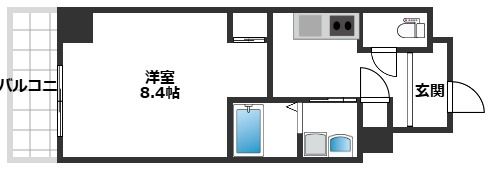 Lsステューディオ岡本の間取り画像