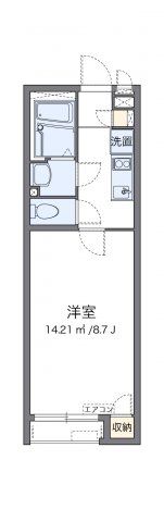 クレイノS＆Sの間取り画像