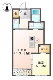 ミル フルールの間取り画像