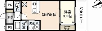 Lion鶴見の間取り画像