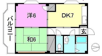 レジデンス梓2の間取り画像