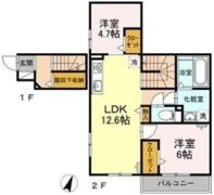 ルーチェⅡの間取り画像