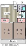 ハイツチェリーの間取り画像