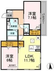 ローブ花水木の間取り画像
