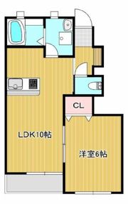 アルファ・今保の間取り画像