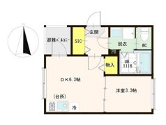 Malva都島の間取り画像