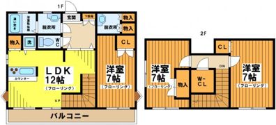 ローズトレミエールの間取り画像