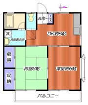 ハイツ田所の間取り画像