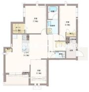 Forest Garden 西草深町の間取り画像