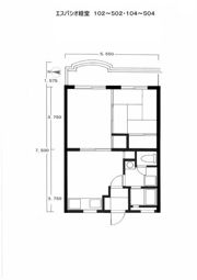 エスパシオ経堂の間取り画像