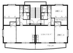 ジョワトゥールの間取り画像