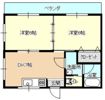 クロサワハイツ小島の間取り画像