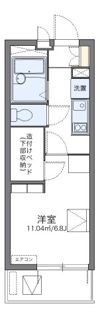 レオパレスⅠBAの間取り画像
