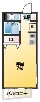 ステラ東門前の間取り画像