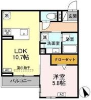 セレスティア唐山町の間取り画像