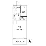 トラストビラ住吉の間取り画像