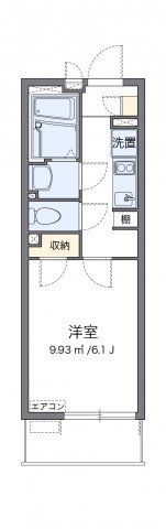 クレイノ朝潮橋の間取り画像