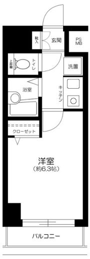 菱和パレス明大前壱番館の間取り画像