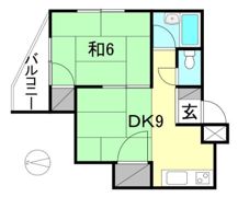 セキヤハイツの間取り画像