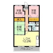 クリーンピア米子駅東の間取り画像
