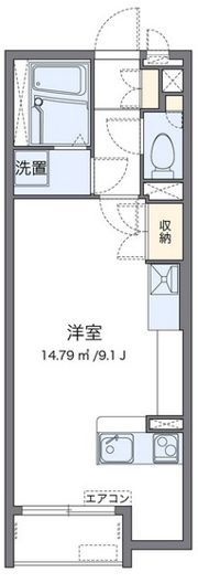 ミランダ宇那木山の間取り画像
