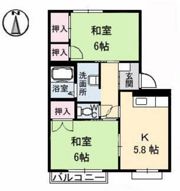 メゾン海老園 B棟の間取り画像