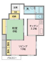 グリーンハイムの間取り画像