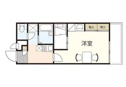 レオパレスChambre Sの間取り画像