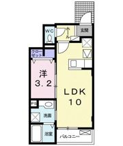 アビテ深大寺の間取り画像