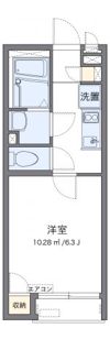 レオネクストシャトル杉田Ⅴの間取り画像
