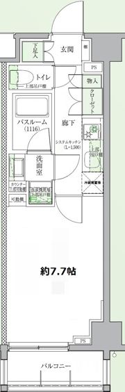 クレヴィスタ板橋西台Ⅱの間取り画像