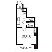 メゾンフルール榴岡の間取り画像