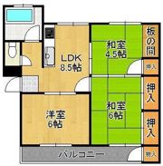 センチュリーハイツ（若松）の間取り画像