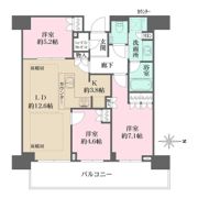 グランドメゾン新梅田タワーTHE CLUB RESIDENCEの間取り画像