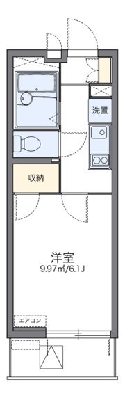 レオパレスフィオーレ船橋の間取り画像