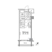 ONE ROOF FLAT TSUKISHIMAの間取り画像