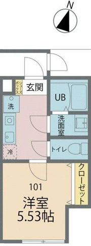 カインドネス東武練馬の間取り画像