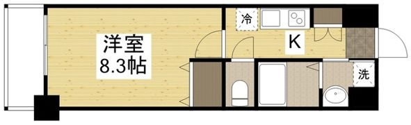 willDo岡山駅西口の間取り画像